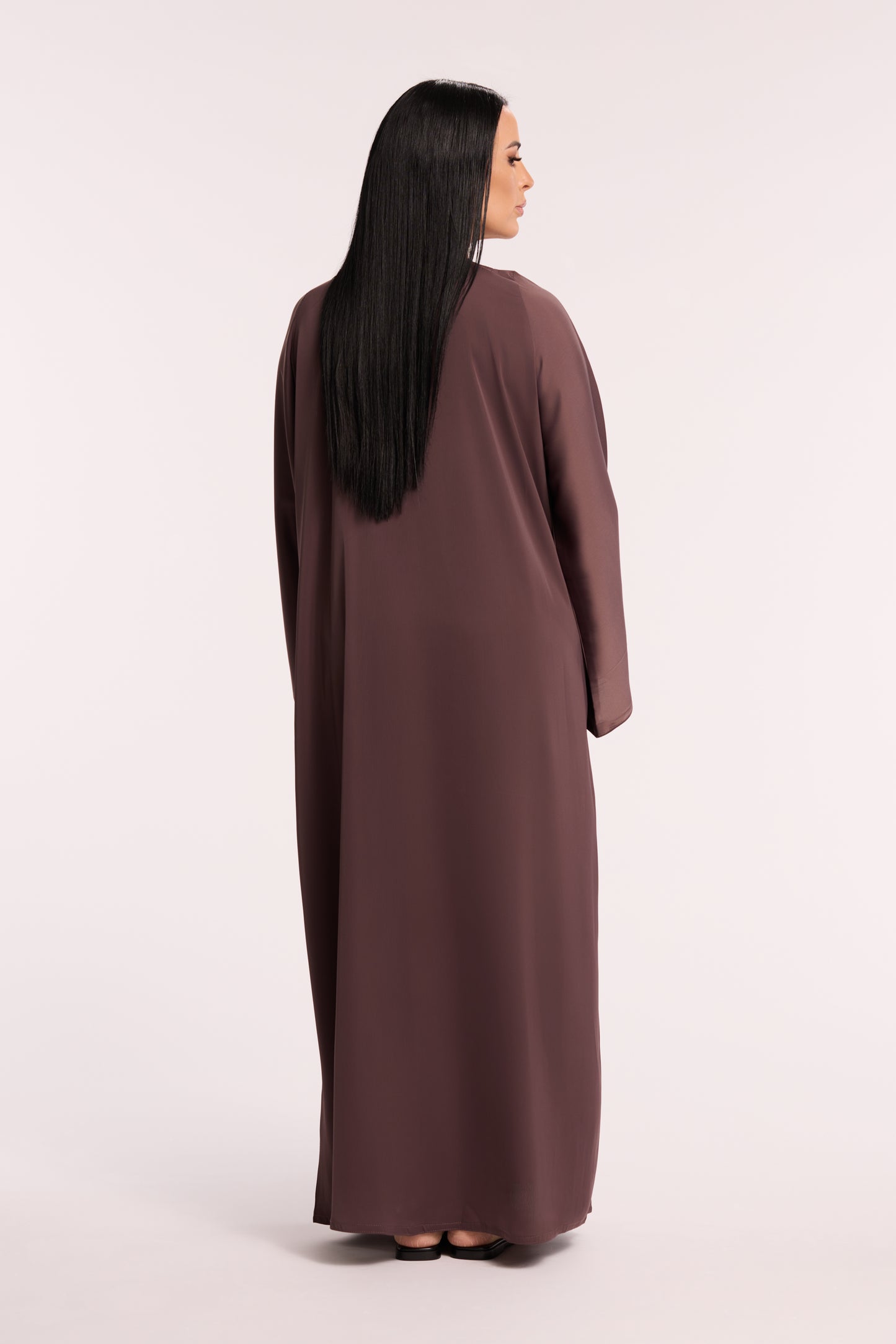 LD SATIN ESSENTIAL ABAYA - 3 COLOURS