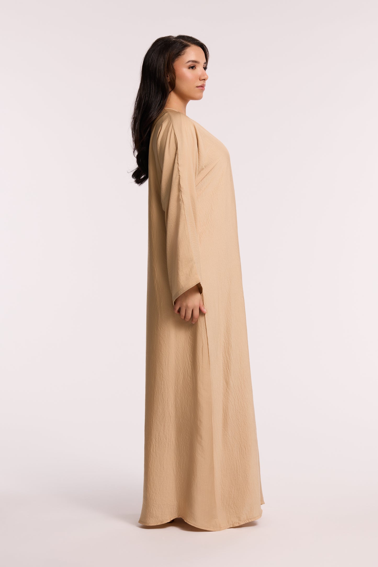 LD LIQUID ABAYA 2-PIECE SET - 3 COLOURS