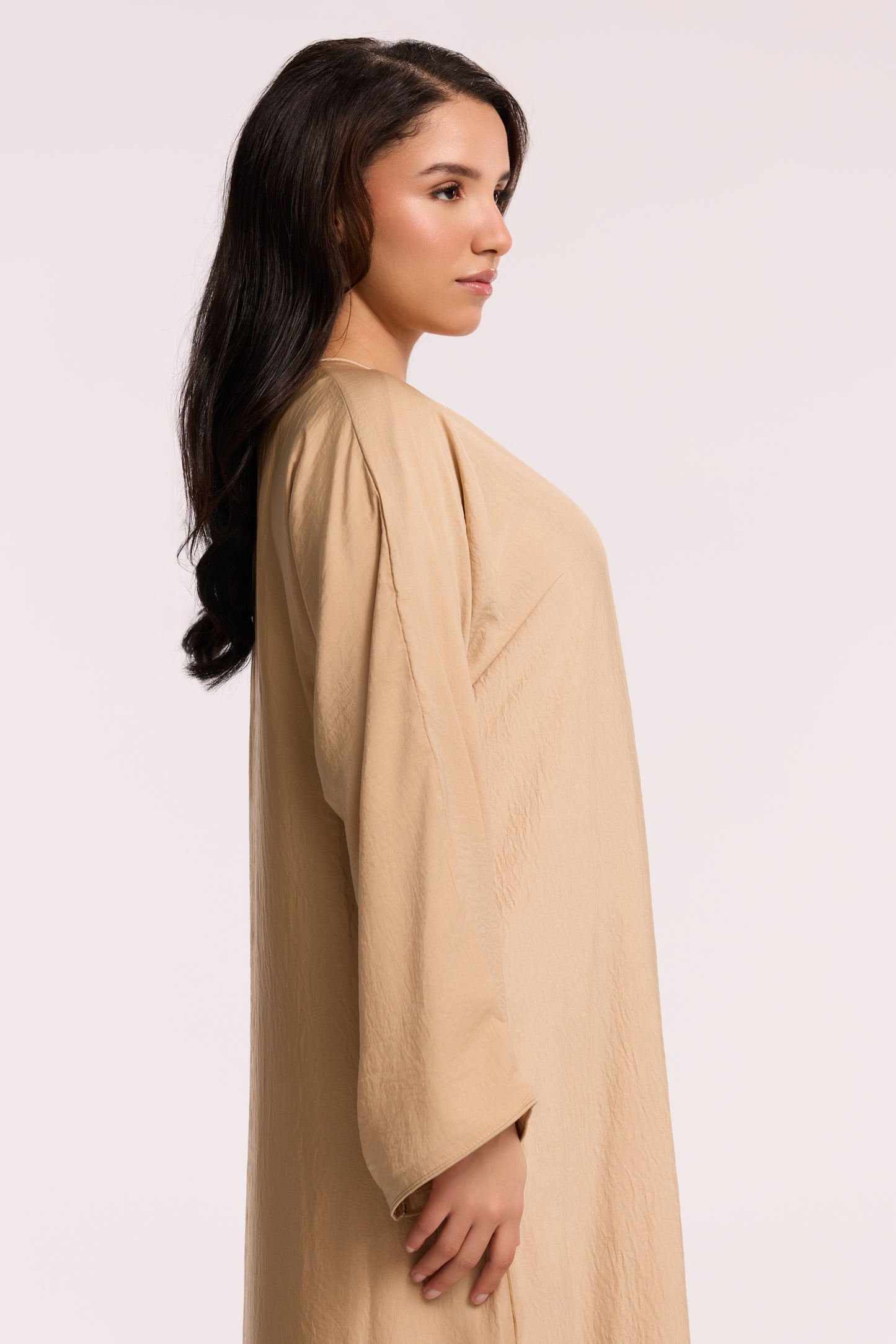 LD LIQUID ABAYA 2-PIECE SET - 3 COLOURS