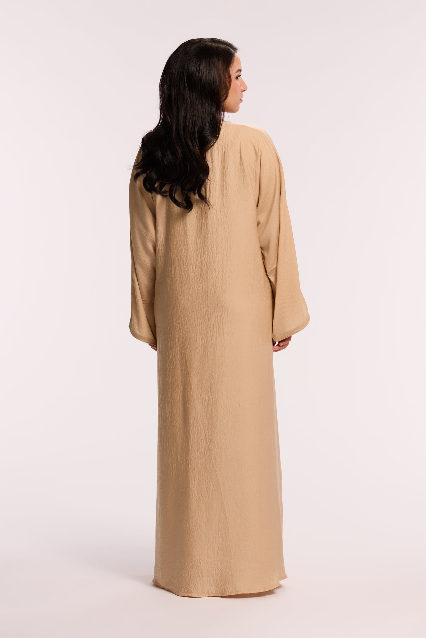 LD LIQUID ABAYA 2-PIECE SET - 3 COLOURS