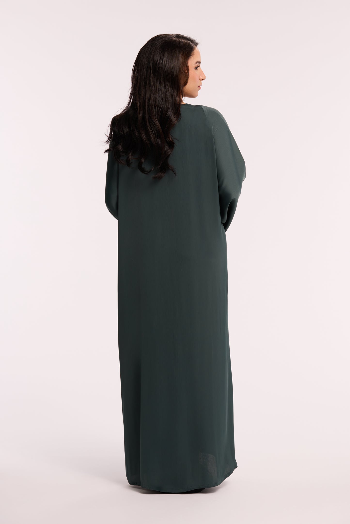 LD SATIN ESSENTIAL ABAYA - 3 COLOURS